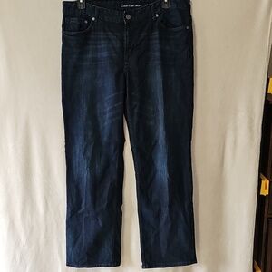 Mens Calvin Klein Straight Leg Jeans 36x30